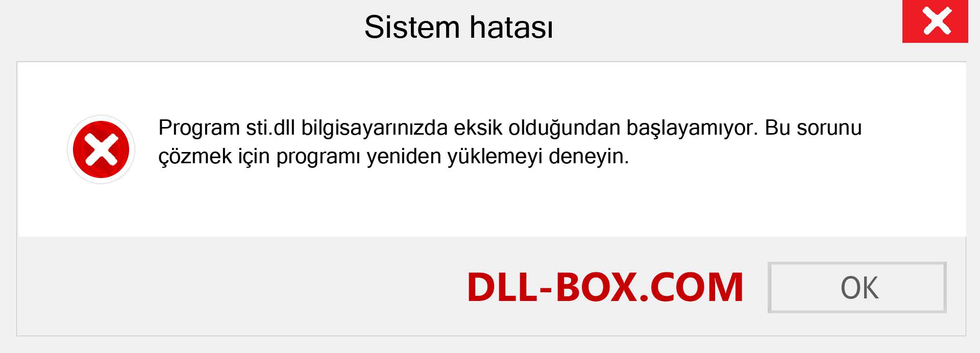 sti.dll dosyası eksik mi? Windows 7, 8, 10 için İndirin - Windows'ta sti dll Eksik Hatasını Düzeltin, fotoğraflar, resimler